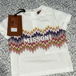Missoni Kids Multicolor Zigzag Tee